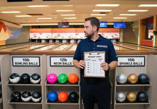 Center manager inventory wall